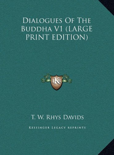 9781169919594: Dialogues of the Buddha V1