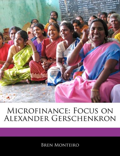 Stock image for Microfinance: Focus on Alexander Gerschenkron for sale by Buchpark