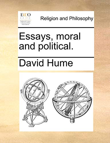 9781170546017: Essays, moral and political.