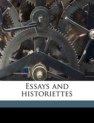 Essays and historiettes (9781171815969) by Besant, Walter