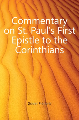 9781172744138: Commentary on St. Paul's First Epistle to the Corinthians