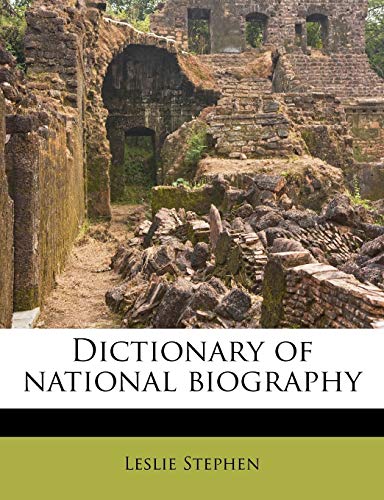 Dictionary of national biography (9781172906291) by Stephen, Leslie