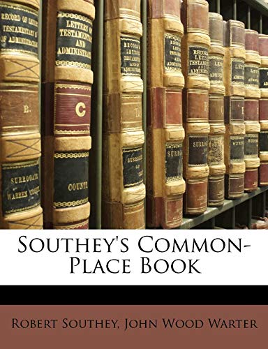 9781174016448: Southey's Common-Place Book