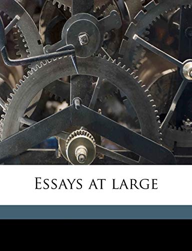 Essays at large (9781175522054) by Squire, John Collings