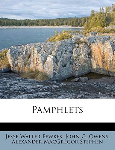 Pamphlets (9781175986559) by Fewkes, Jesse Walter