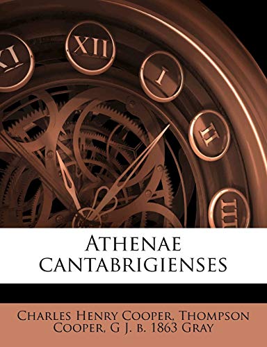9781176205963: Athenae cantabrigienses Volume 1