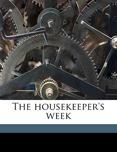 The housekeeper's week (9781176279889) by Harland, Marion