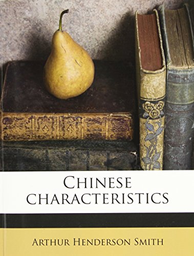 9781176542990: Chinese characteristics