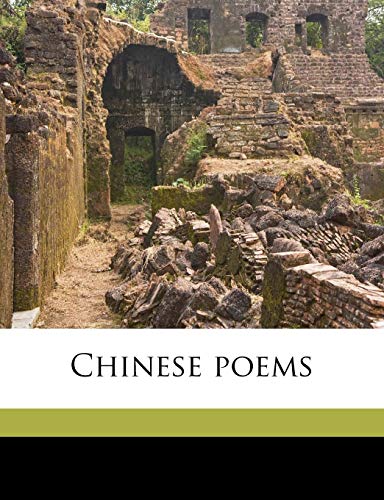9781176543546: Chinese poems