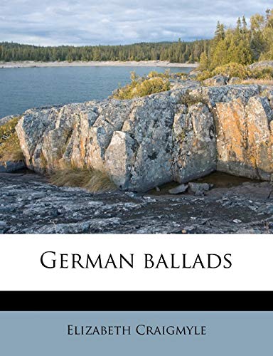 9781176627390: German ballads