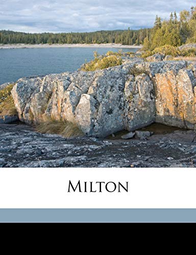 Milton (9781176834217) by Brooke, Stopford Augustus