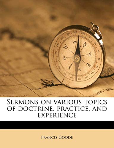 9781177202145: Sermons on various topics of doctrine, practice, and experience