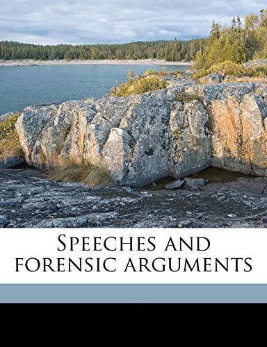 Speeches and forensic arguments Volume 01 (9781177400893) by Webster, Daniel