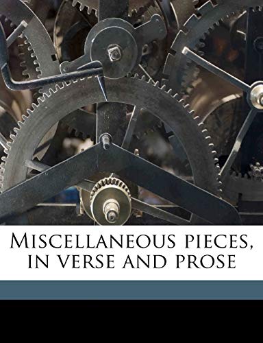 Miscellaneous pieces, in verse and prose (9781177799010) by Jenyns, Soame; Browne, Isaac Hawkins