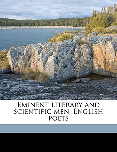 Eminent literary and scientific men. English poets Volume 1 (9781177836050) by Bell, Robert