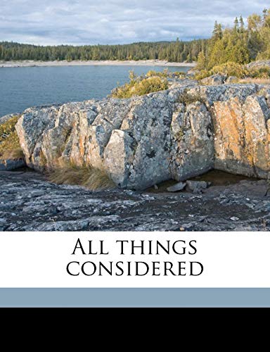 All things considered (9781178102352) by Chesterton, G K. 1874-1936