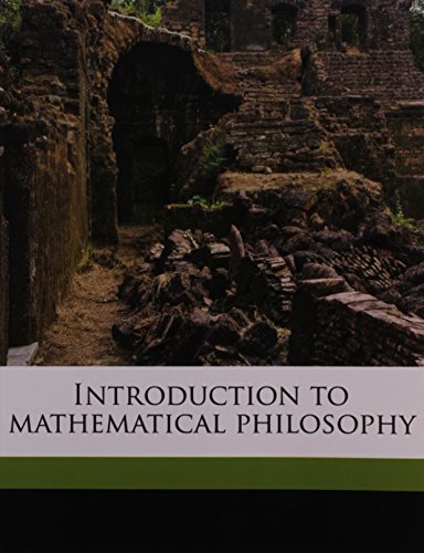 Introduction to mathematical philosophy (9781178379624) by Russell, Bertrand