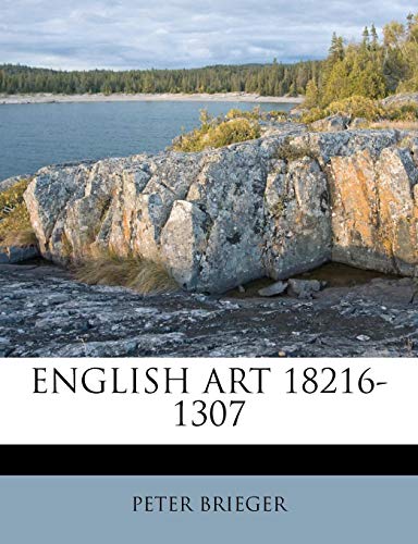 ENGLISH ART 18216-1307 (9781178543575) by BRIEGER, PETER