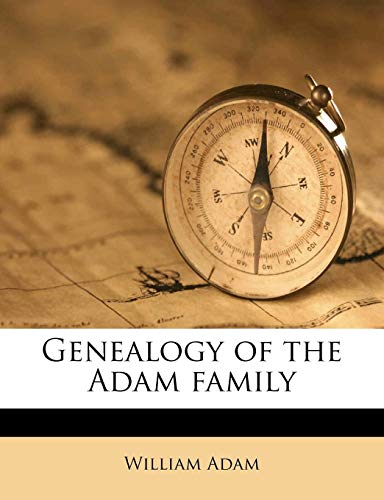 9781178740882: Genealogy of the Adam family