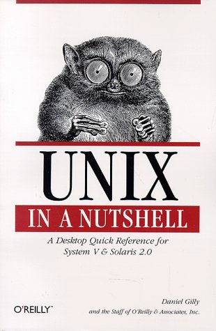 9781199000590: Unix in a Nutshell: A Desktop Quick Reference for System V & Solaris 2.0 ...
