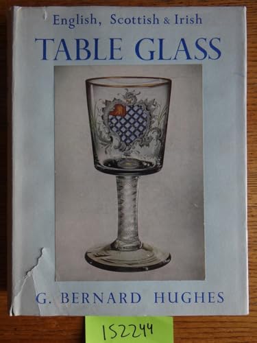 Imagen de archivo de ENGLISH, SCOTTISH And IRISH TABLE GLASS From The SIXTEENTH CENTURY TO 1820. a la venta por HPB-Emerald