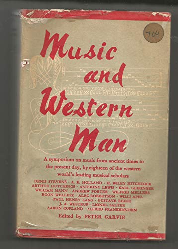 9781199111173: Music and Western man: The Canadian Broadcasting Corporation series