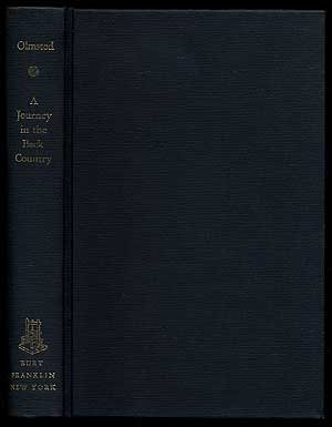 Beispielbild fr A journey in the back country (American classics in history & social science) zum Verkauf von Wonder Book