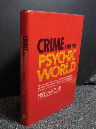9781199229847: Crime and the Psychic World
