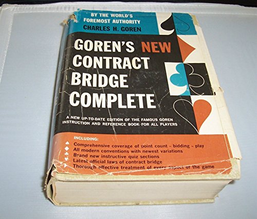Beispielbild fr Goren's New Contract Bridge Complete zum Verkauf von Better World Books