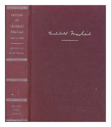 9781199376275: Letters of Archibald Macleish