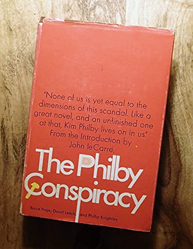 Imagen de archivo de The Philby Conspiracy a la venta por Foggypaws