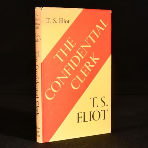 Stock image for The CONFIDENTIAL CLERK. A Play. for sale by Half Price Books Inc.