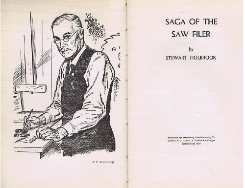 Saga of the saw filer (9781199592989) by Holbrook, Stewart Hall