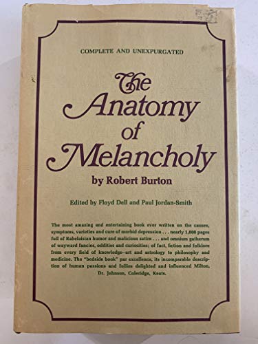 9781199620866: The Anatomy of Melancholy