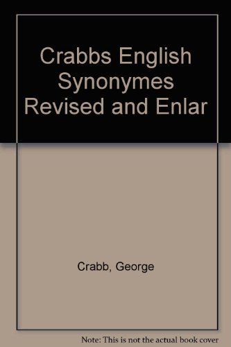 9781199646873: Crabbs English Synonymes
