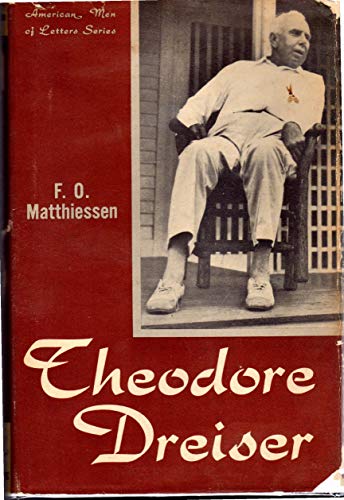 9781199719164: THE AMERICAN MEN OF LETTERS SERIES: THEODORE DREISER.