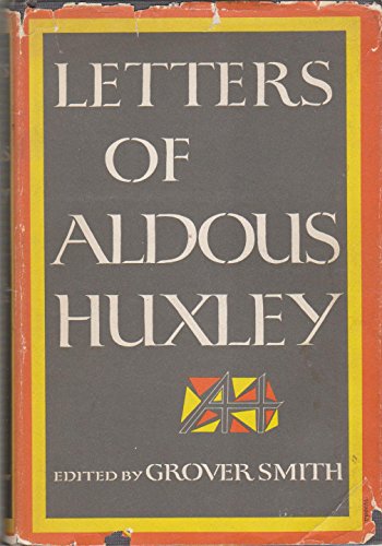 Stock image for Letters of Aldous Huxley for sale by KULTURAs books