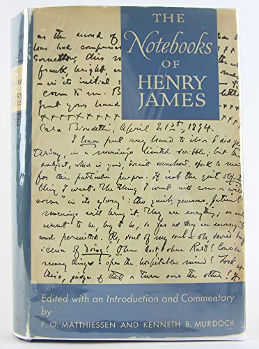 Stock image for The Notebooks of Henry James for sale by Wonder Book