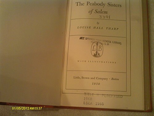 9781199850720: The Peabody Sisters of Salem