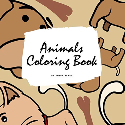 Stock image for Animals Coloring Book for Children (8.5x8.5 Coloring Book / Activity Book) (3) for sale by WorldofBooks