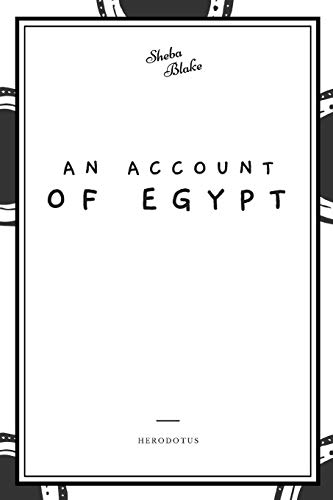 Stock image for An Account of Egypt for sale by Bookmonger.Ltd