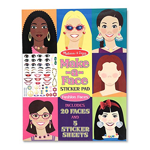 Stock image for Make-a-Face Sticker Pad: Fashion Faces for sale by Revaluation Books