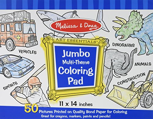 Melissa & Doug® Multi-Theme Jumbo Coloring Pad