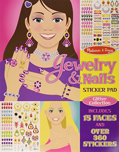 Stock image for Jewelry & Nails Glitter Collection Sticker Pad for sale by GreatBookPrices