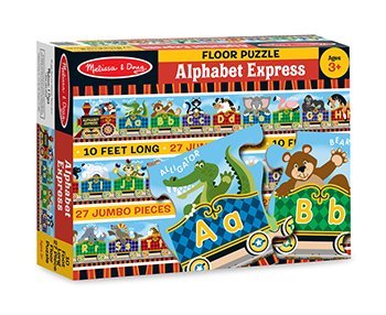 Stock image for Alphabet Express Floor Puzzle 27 PC for sale by Books Unplugged