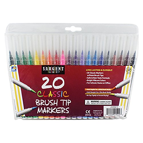 9781223116273: Marker/20 Ct. Classic: Brush Tip