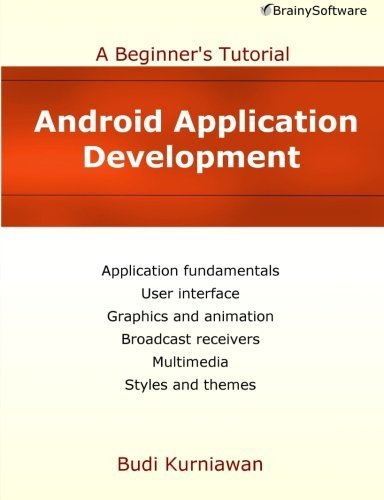 9781223143514: Android Application Development: A Beginner's Tutorial