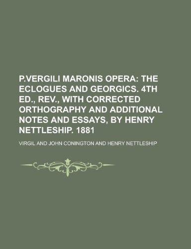 9781230004822: P.Vergili Maronis Opera