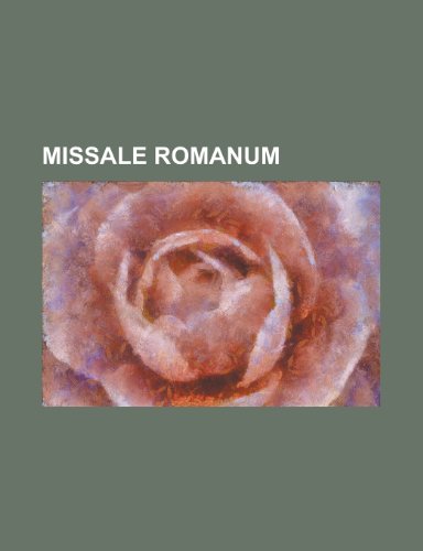 Missale Romanum - Anonymous