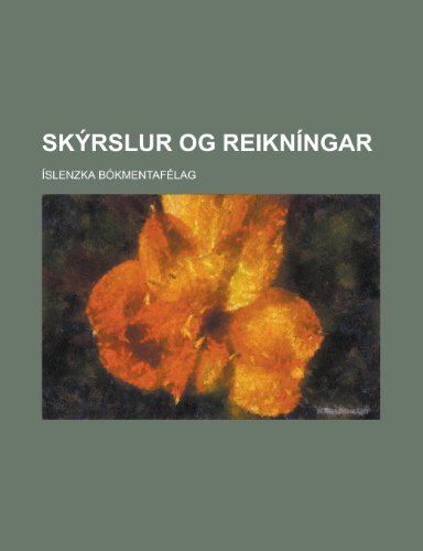 9781230118444: Skrslur og reiknngar